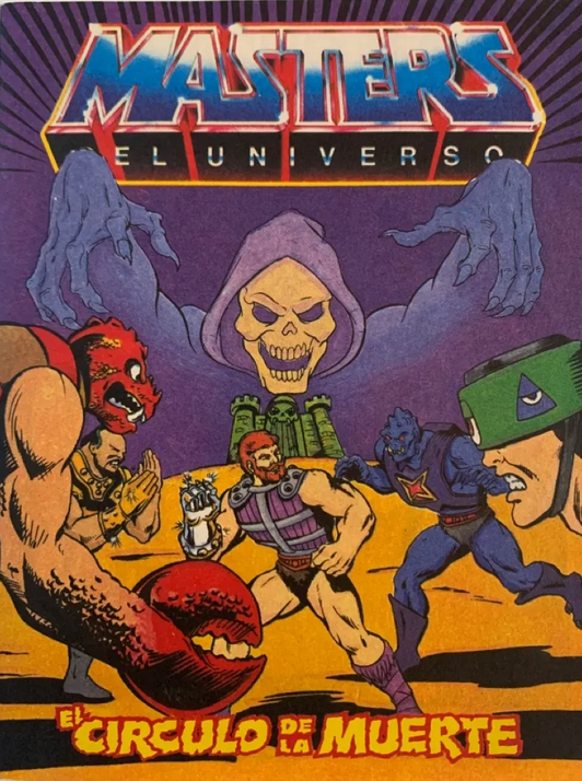 Cómic original MOTU - El Círculo de la Muerte