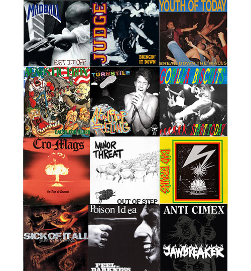 Electrónica y música 4 Vinilos, cassettes y recuerdos de música hardcore y punk vintage