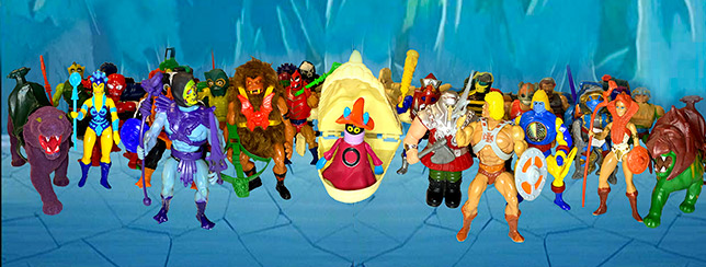 Figuras originales MOTU de los años 80