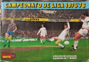 Álbum Liga 1975/76 de Ediciones Este – formato apaisado y 399 jugadores