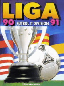 Álbum Liga 1990/91 de Ediciones Este – diseño renovado
