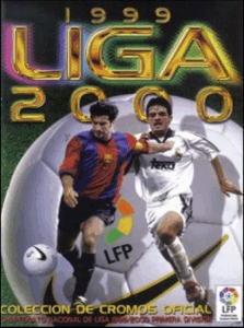 Portada álbum de cromos Liga 1999-2000 de Ediciones Este