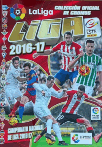 Portada álbum de cromos Liga 2016-2017 de Ediciones Este