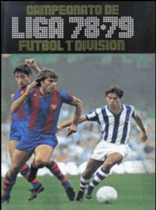 Portada álbum de cromos Liga 1978-79 de Ediciones Este