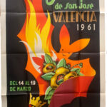 Cartel Fallas Valencia 1961 – Vicente Ballester Marco