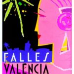 Cartel Fallas Valencia 1989 – Doménec Morera Santasfelicitas