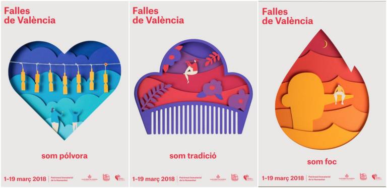 Cartel Fallas Valencia 2018 – Yinsen