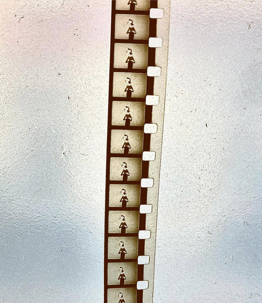 Fotograma de película para proyector Cinexin en formato 8mm