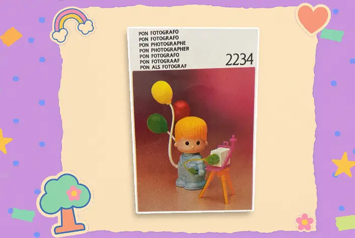 Pinypon Fotógrafo con Globos 2234