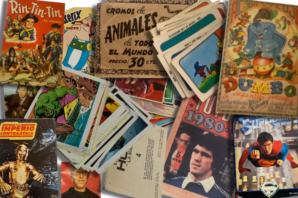 Álbumes de cromos y colecciones clásicas de Editorial FHER