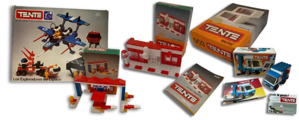 Modelos Tente Exin años 80