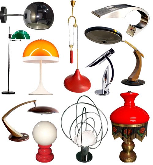 Qué compramos 67 Lámparas vintage estilo Space Age de los años 70