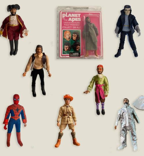 Figuras y muñecos 7 Figuras MEGO de superhéroes y personajes clásicos de los años 70