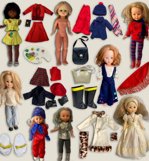 Compramos muñecas clásicas antiguas 1 Muñecas Nancy antiguas con vestidos originales, botas, bolsos y complementos de Famosa