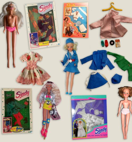 Compramos muñecas clásicas antiguas 8 Lote de muñecas Sindy con vestidos, conjuntos y complementos de Hasbro y Florido